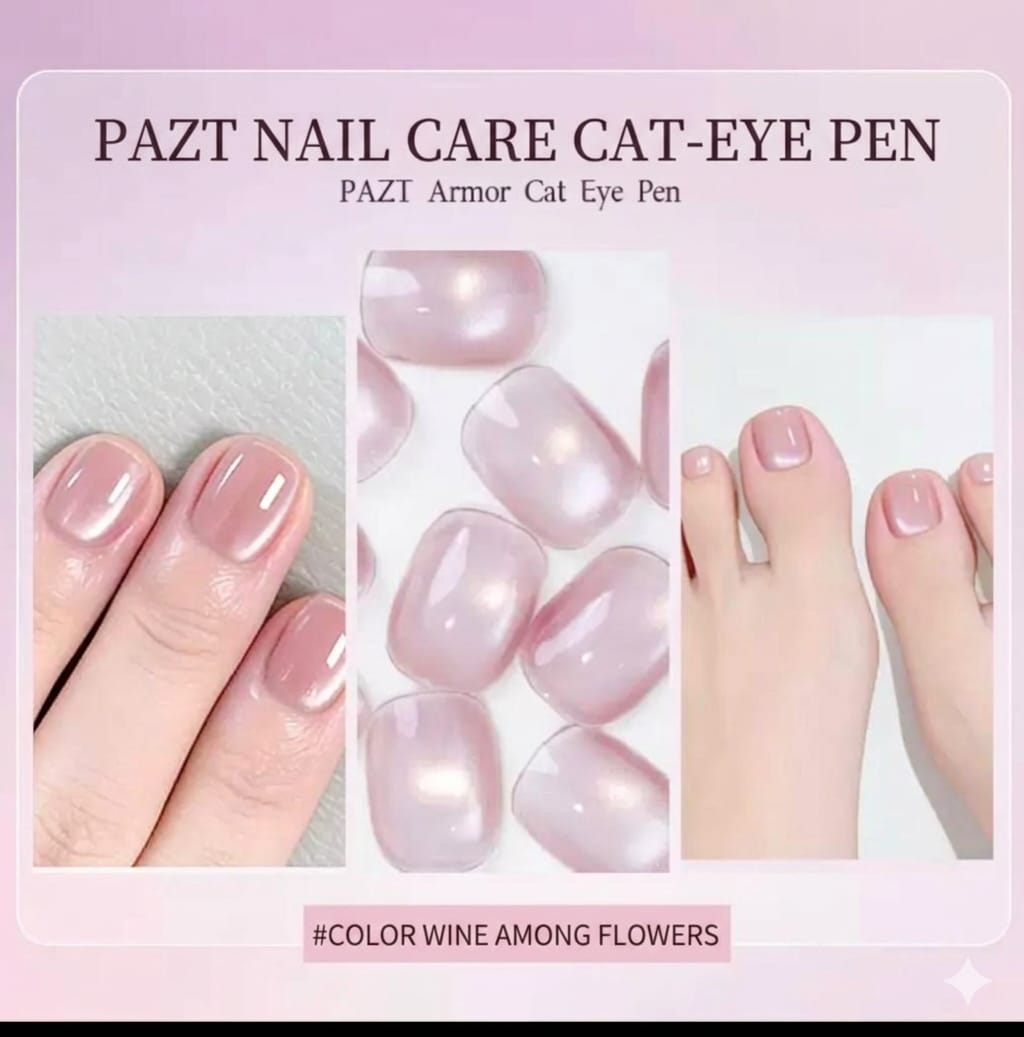 PAZT Armor Cat-Eye Pen met manicureset